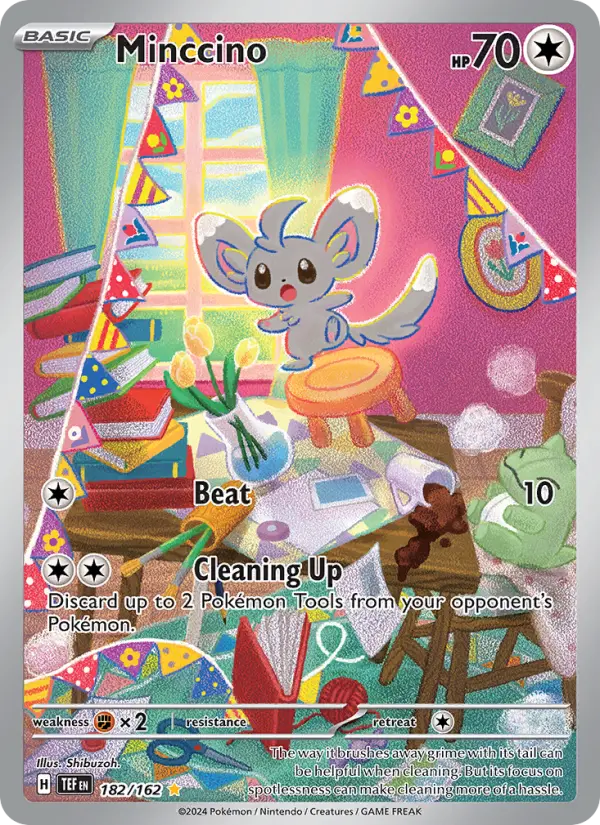 Minccino, Pokémon card