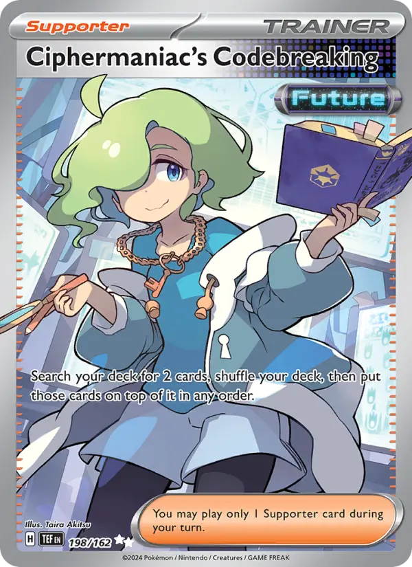 Ciphermaniac's Codebreaking, Pokémon card