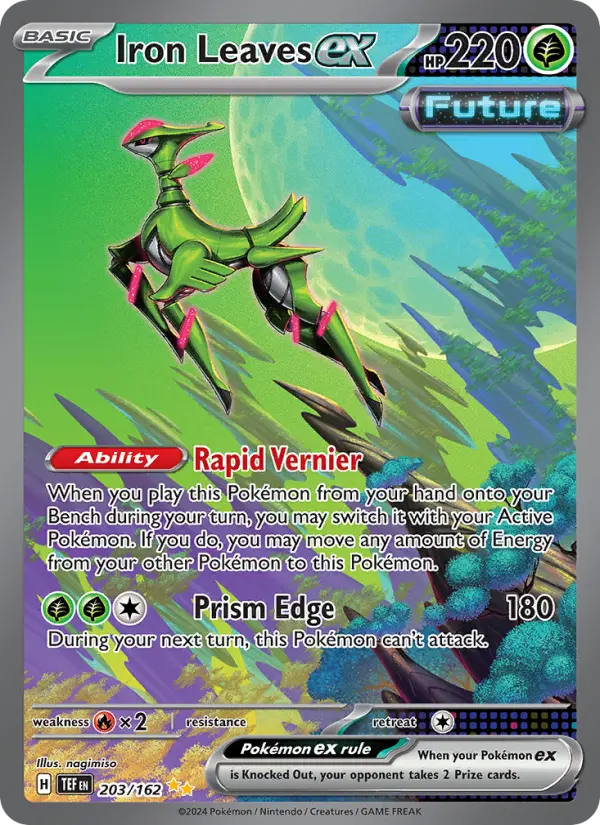 Iron Leaves ex, Pokémon card