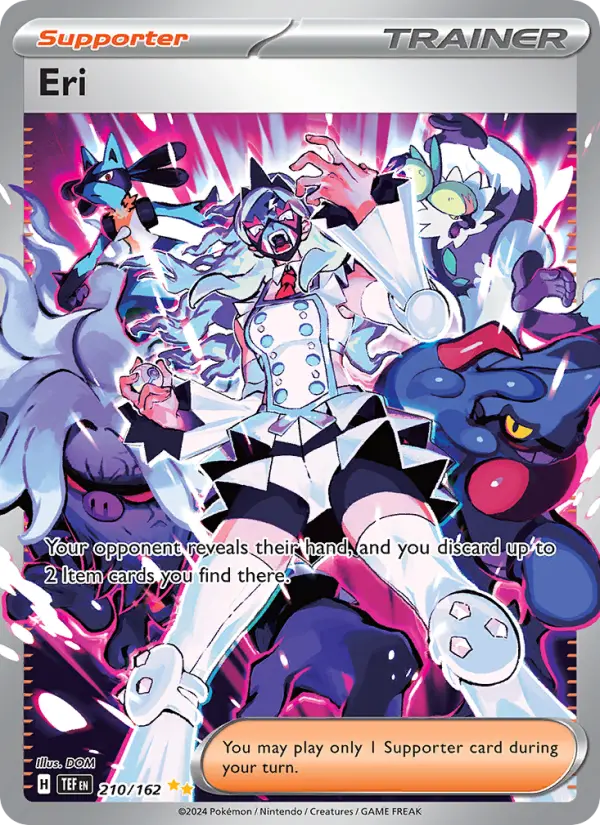 Eri, Pokémon card