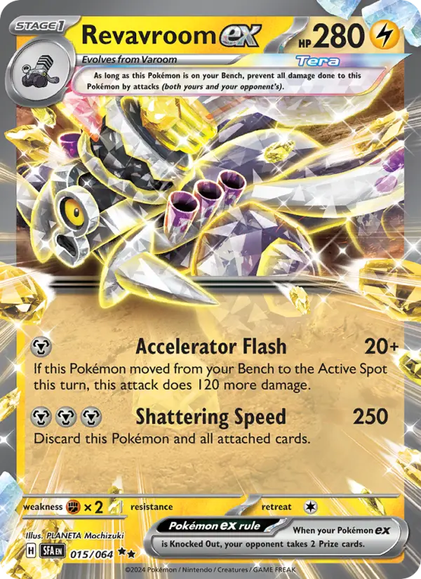 Revavroom ex, Pokémon card