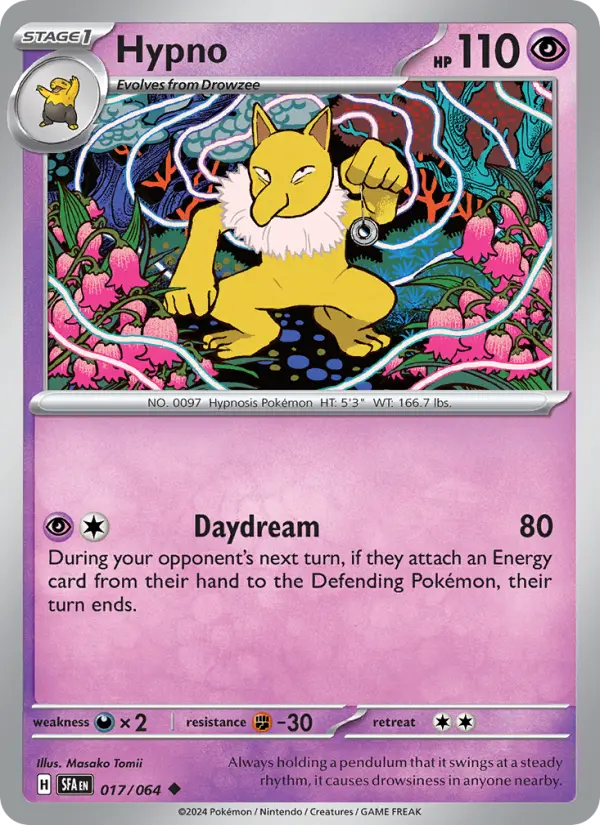 Hypno, Pokémon card