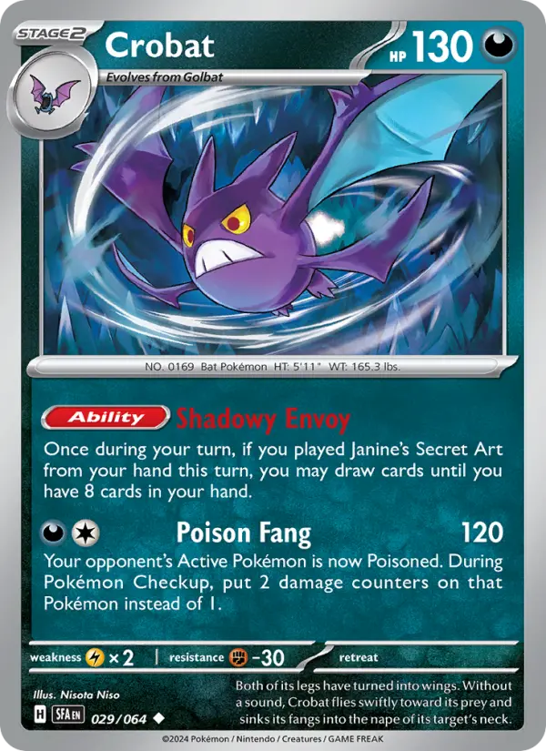 Crobat, Pokémon card
