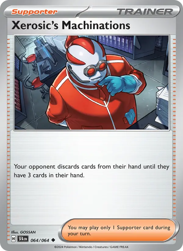 Xerosic's Machinations, Pokémon card