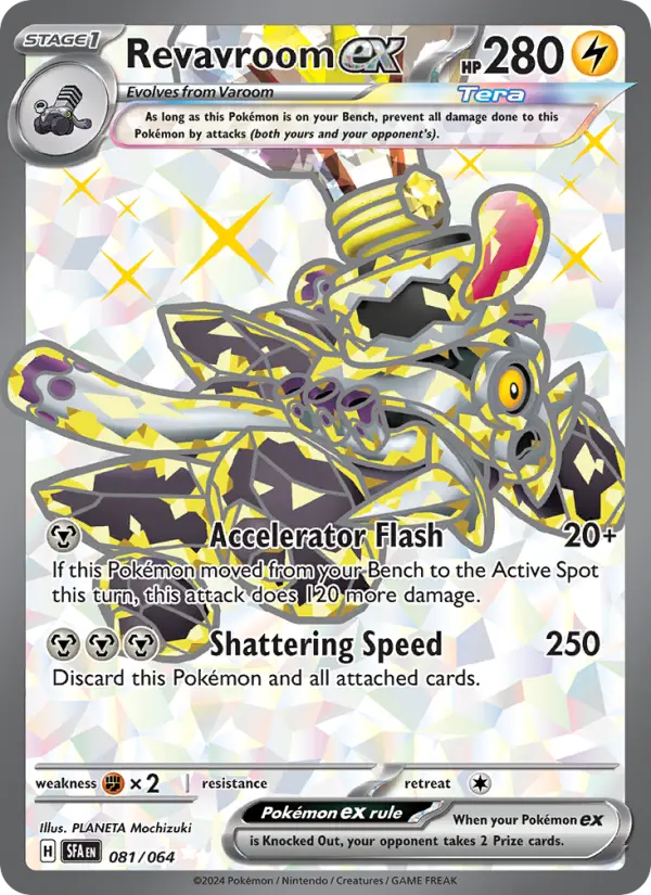 Revavroom ex, Pokémon card