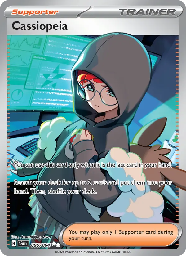 Cassiopeia, Pokémon card