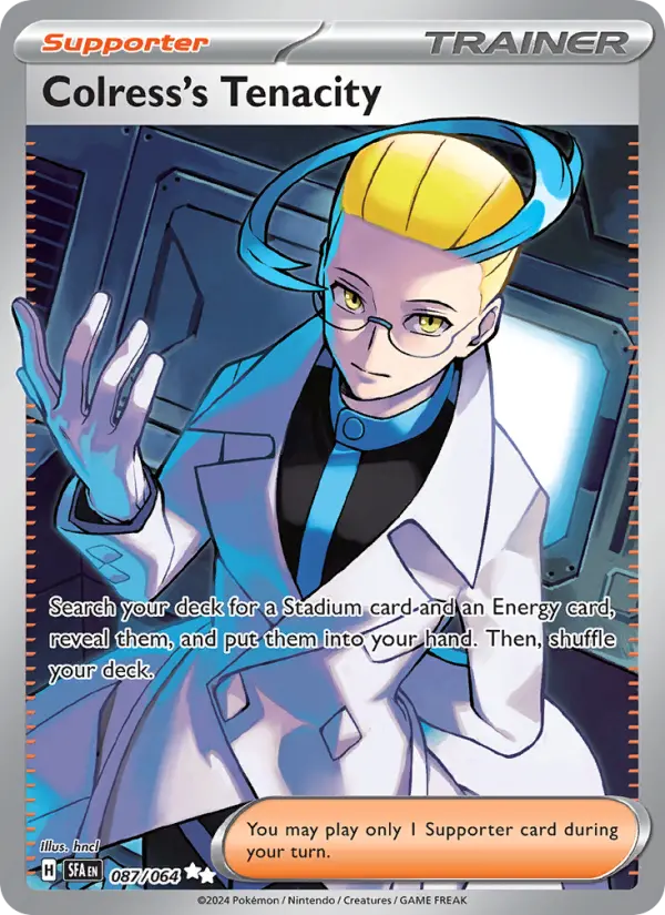 Colress's Tenacity, Pokémon card