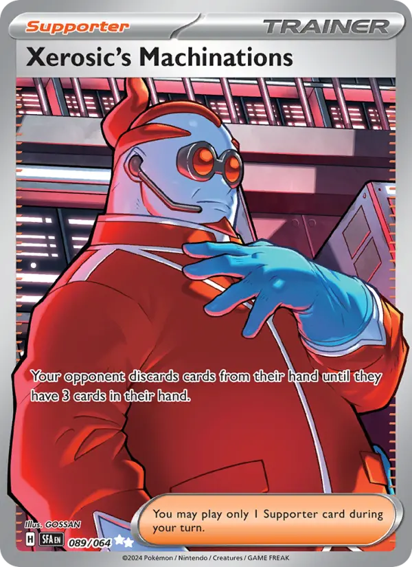 Xerosic's Machinations, Pokémon card