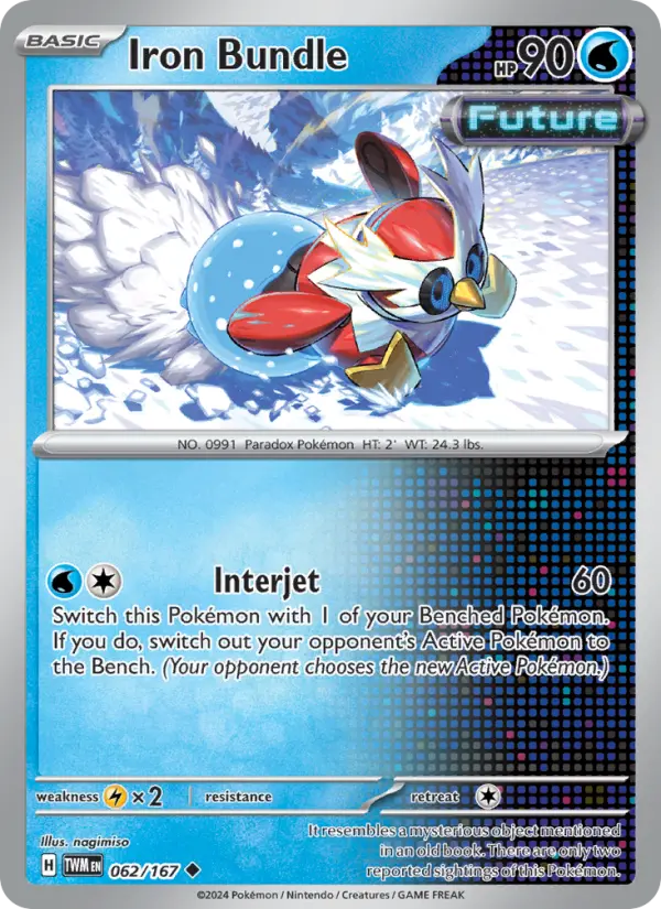Iron Bundle, Pokémon card