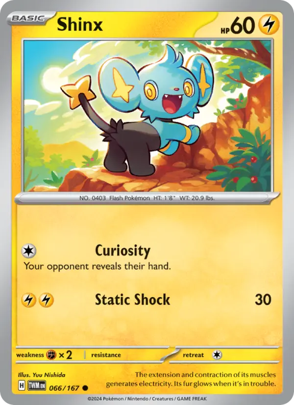 Shinx, Pokémon card