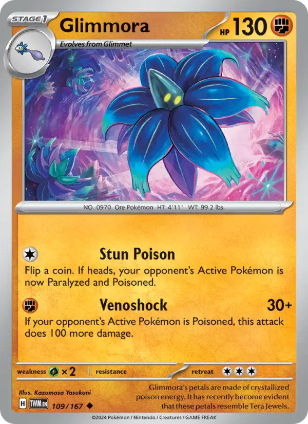 Glimmora, Pokémon card