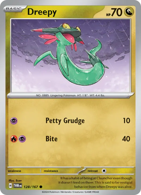 Dreepy, Pokémon card