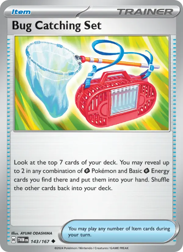 Bug Catching Set, Pokémon card