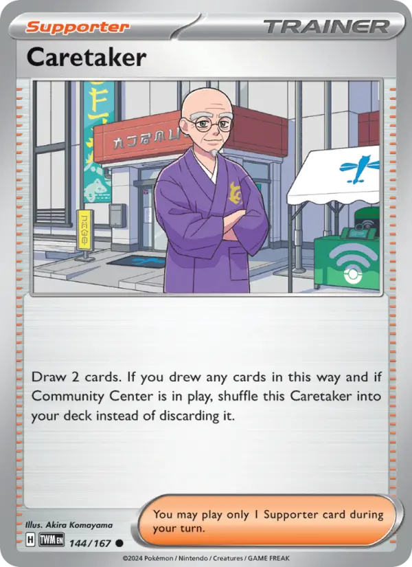 Caretaker, Pokémon card