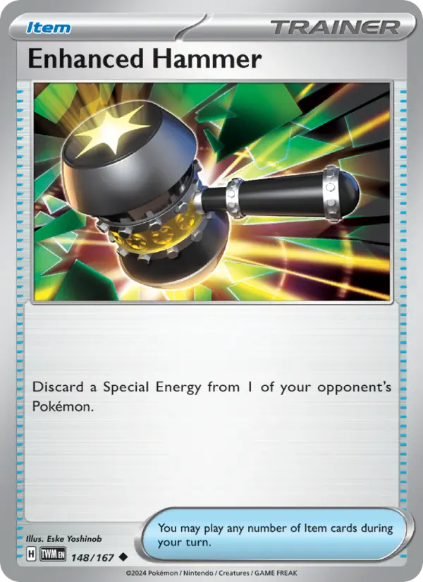 Enhanced Hammer, Pokémon card