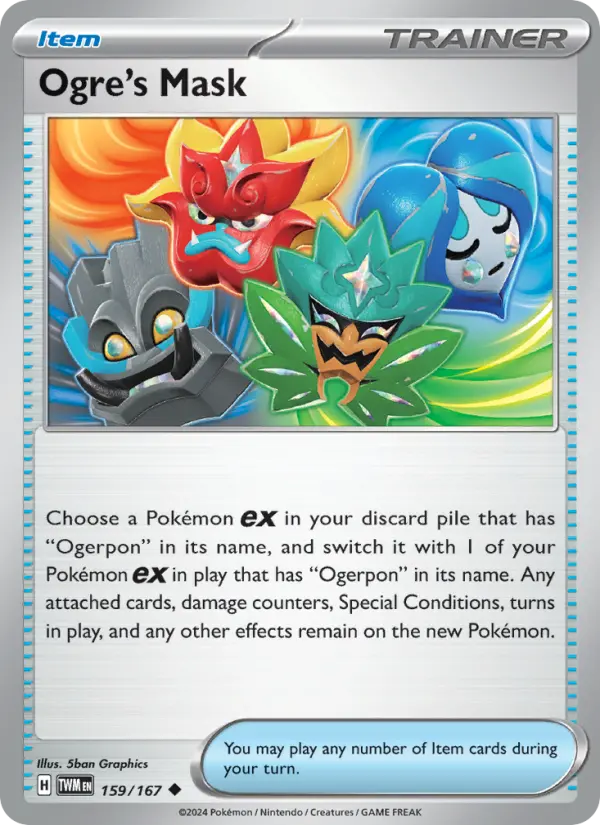 Ogre's Mask, Pokémon card