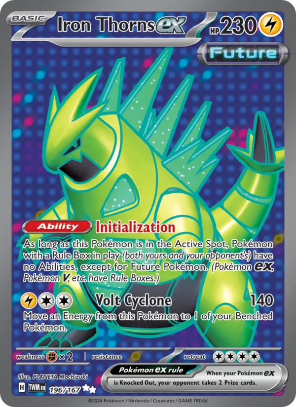 Iron Thorns ex, Pokémon card