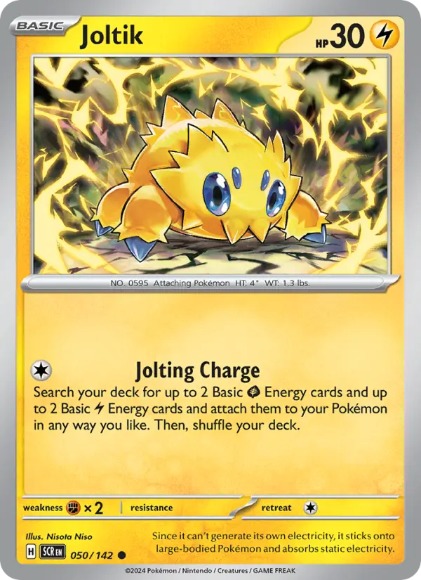 Joltik, Pokémon card