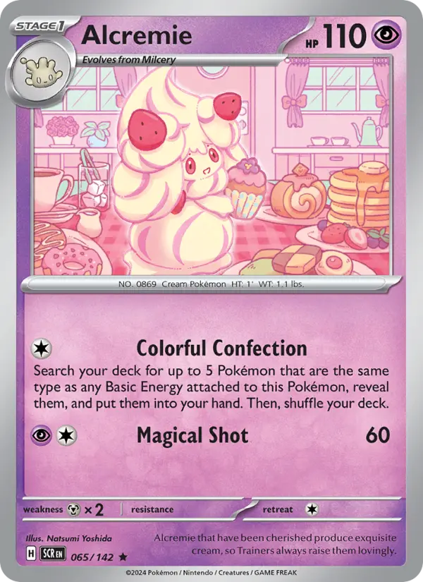 Alcremie, Pokémon card