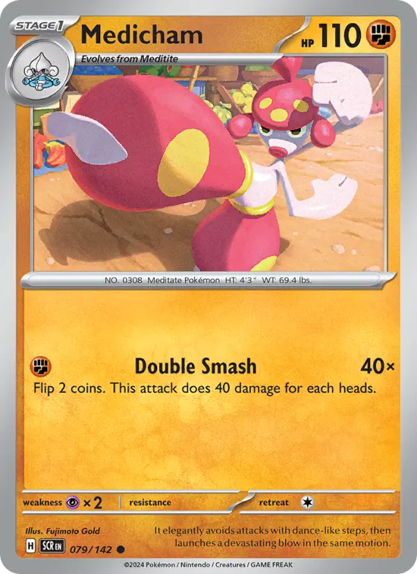 Medicham, Pokémon card