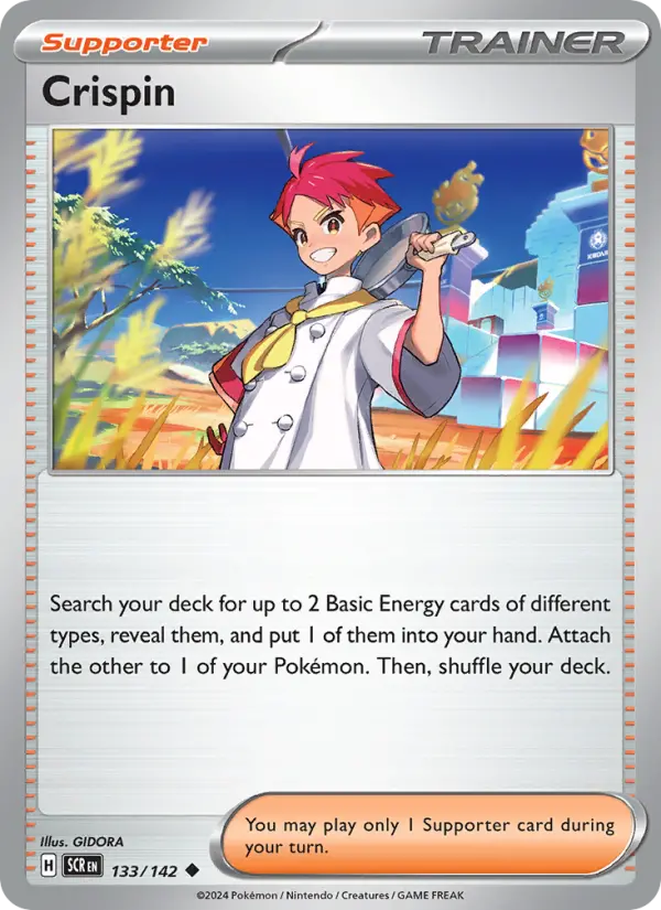Crispin, Pokémon card