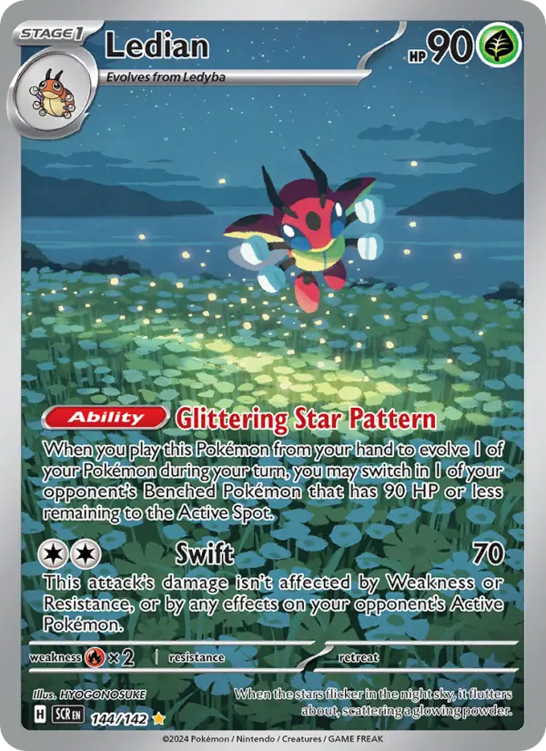 Ledian, Pokémon card