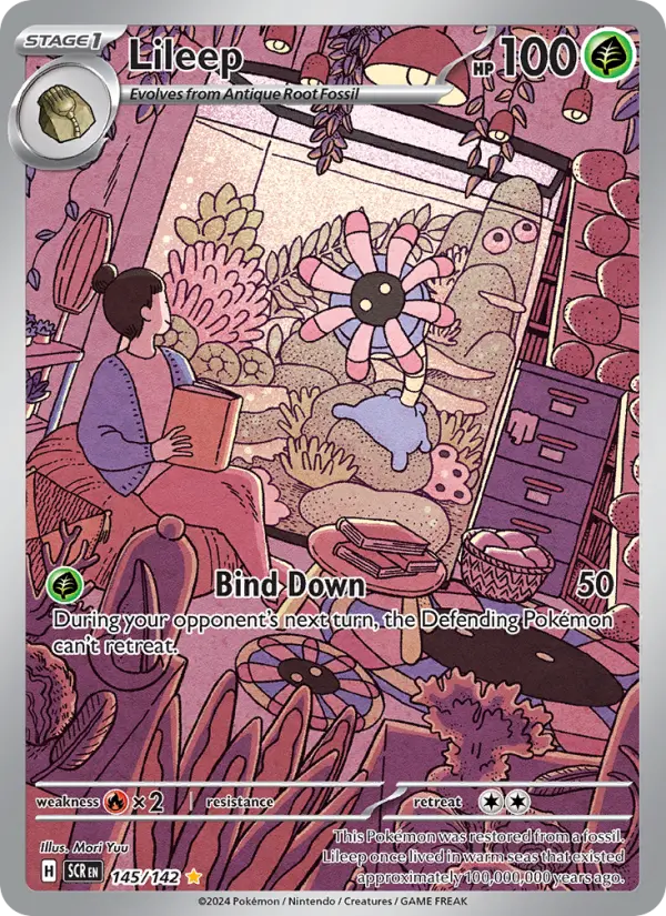 Lileep, Pokémon card