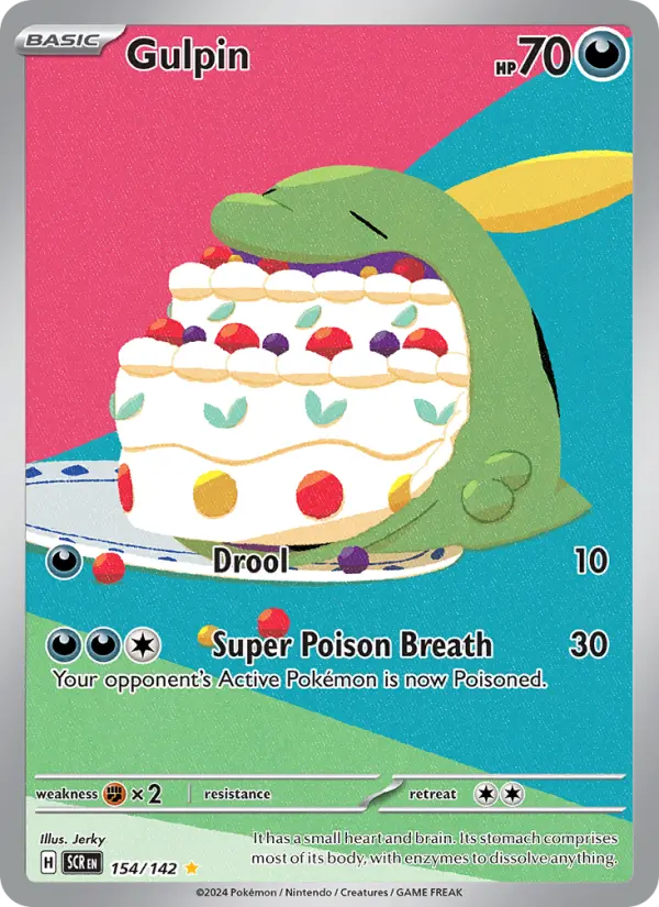 Gulpin, Pokémon card