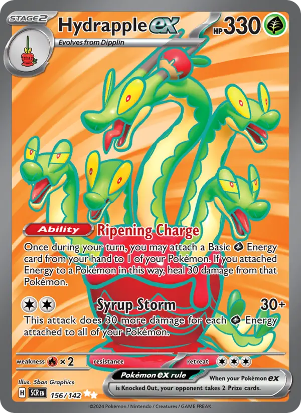 Hydrapple ex, Pokémon card