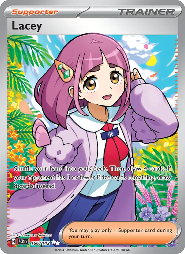 Lacey, Pokémon card