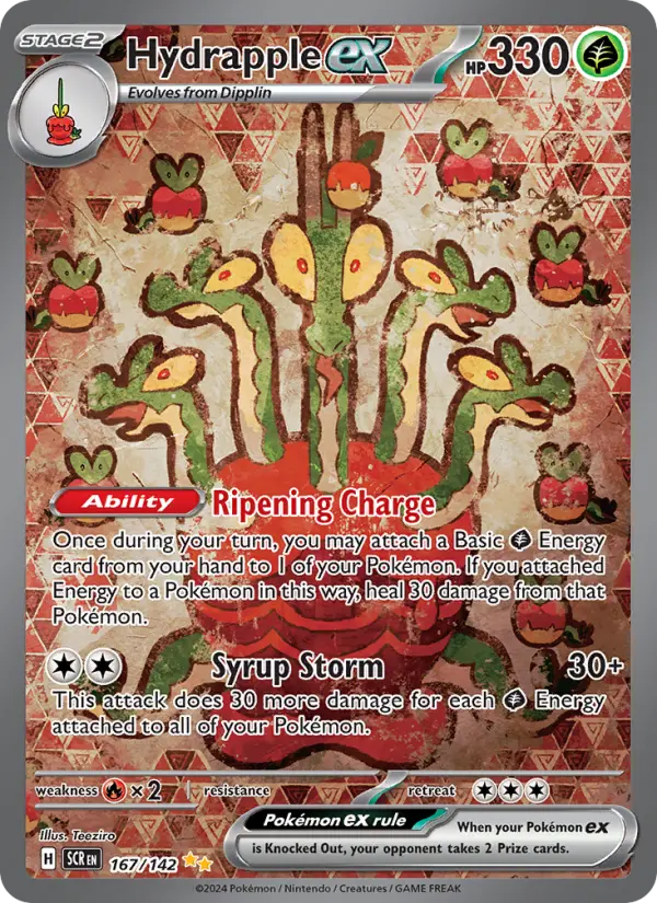 Hydrapple, Pokémon card