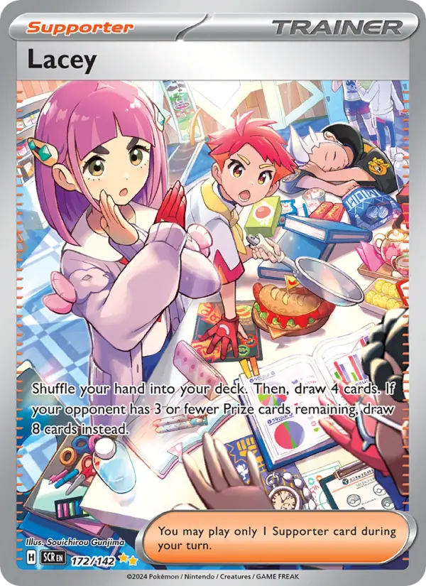 Lacey, Pokémon card