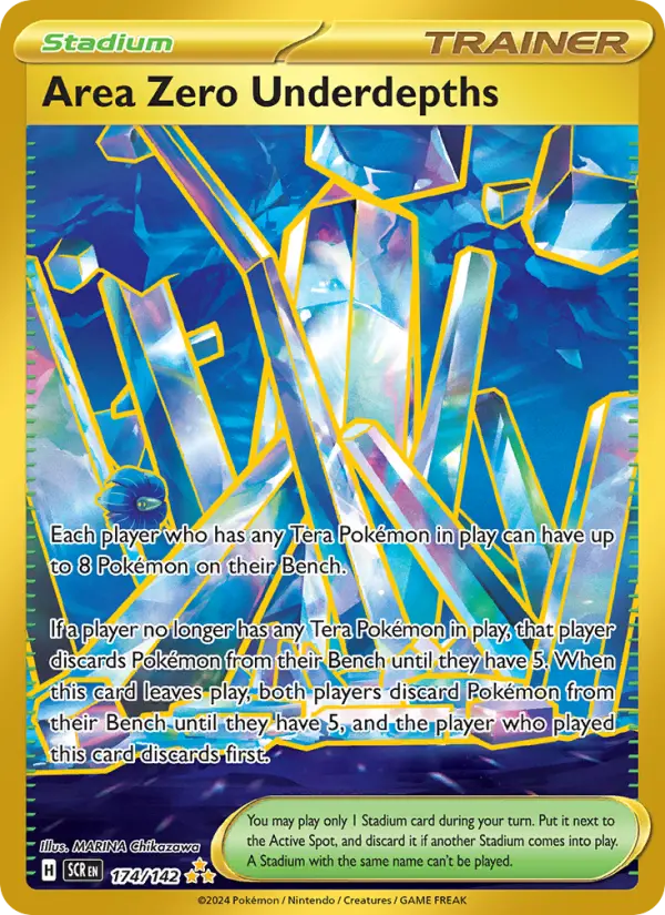 Area Zero Underdepths, Pokémon card
