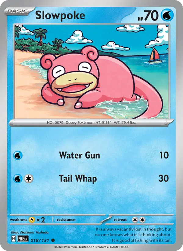Slowpoke, Pokémon card