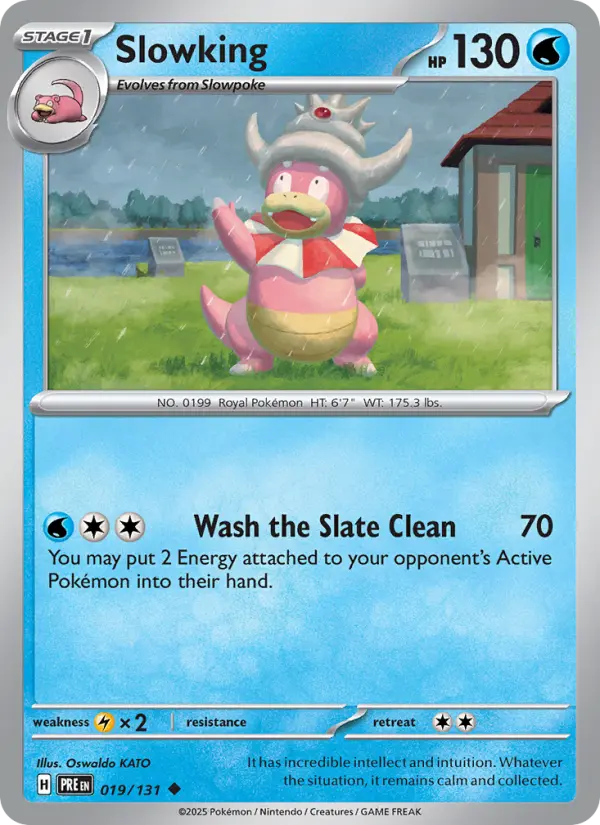 Slowking, Pokémon card