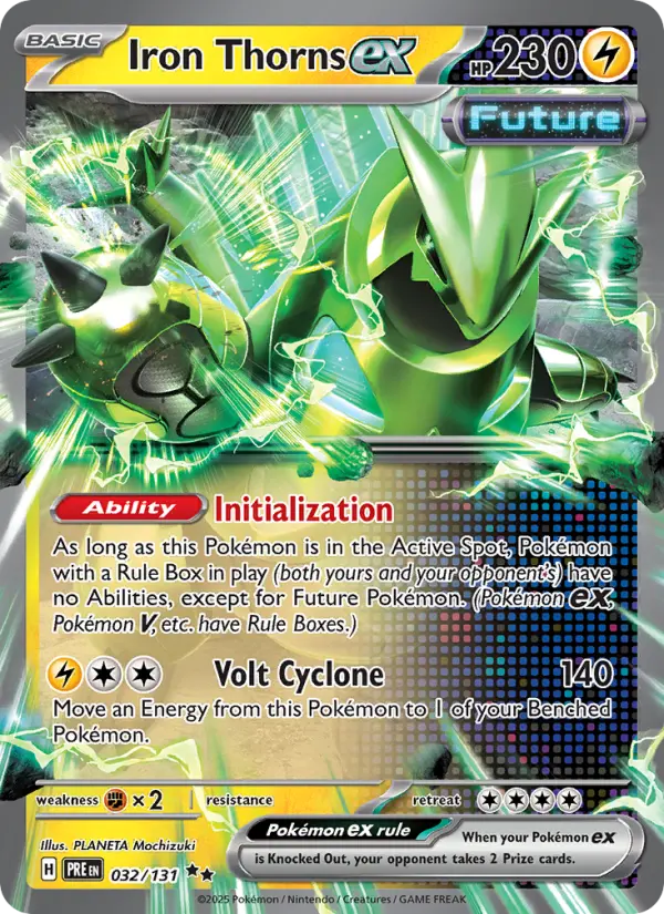 Iron Thorns ex, Pokémon card