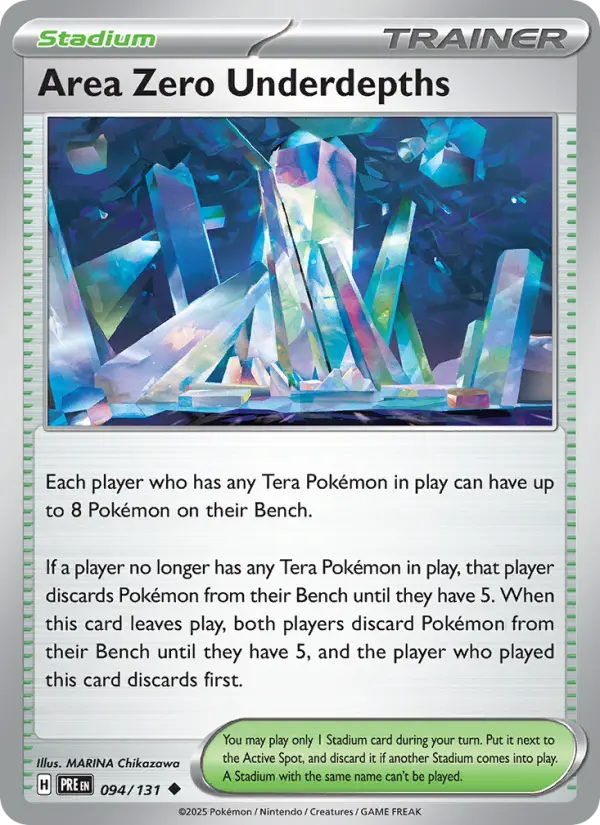 Area Zero Underdepths, Pokémon card