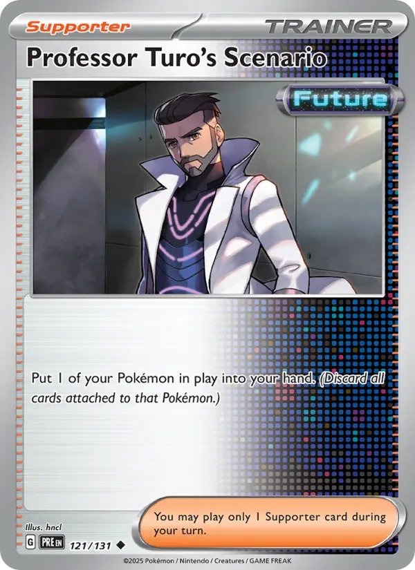 Professor Turo's Scenario, Pokémon card