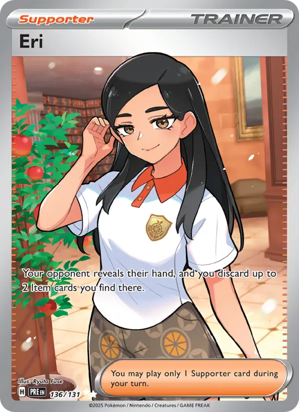 Eri, Pokémon card