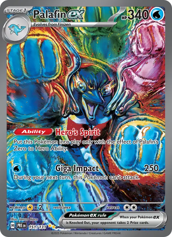 Palafin, Pokémon card