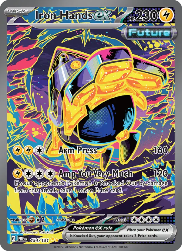Iron Hands ex, Pokémon card