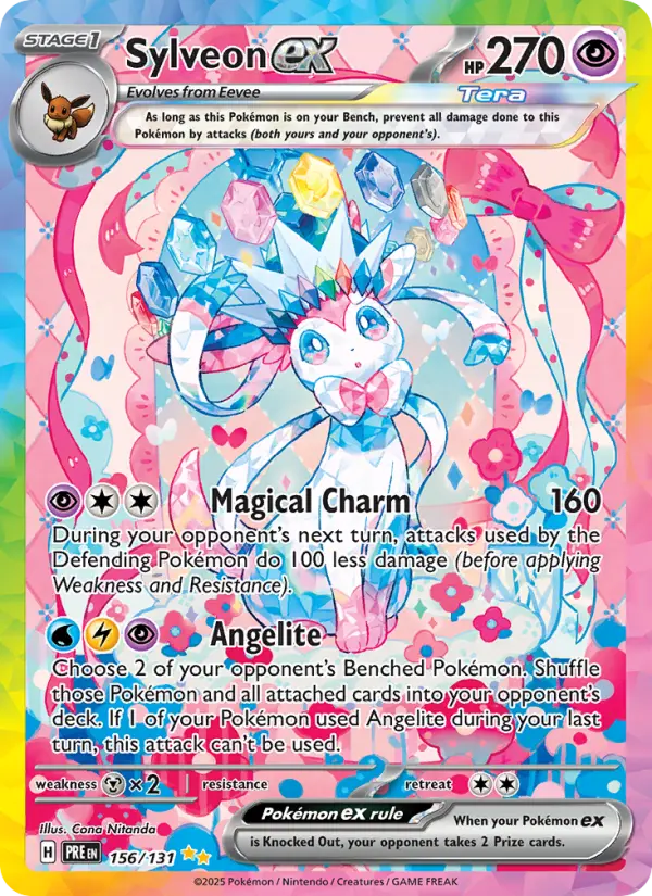 Sylveon, Pokémon card