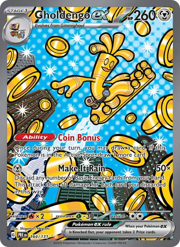 Gholdengo, Pokémon card