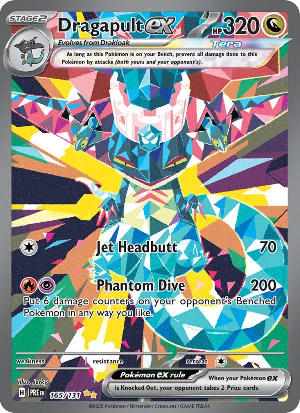 Dragapult, Pokémon card