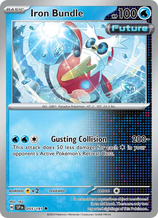 Iron Bundle, Pokémon card