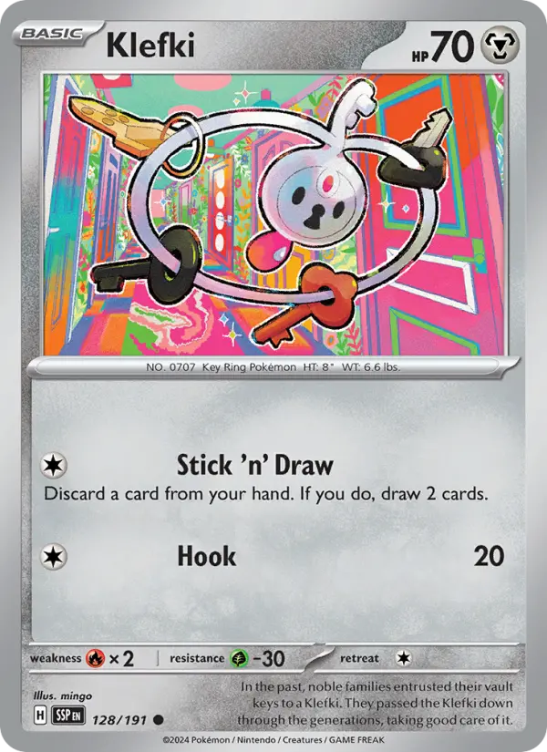 Klefki, Pokémon card