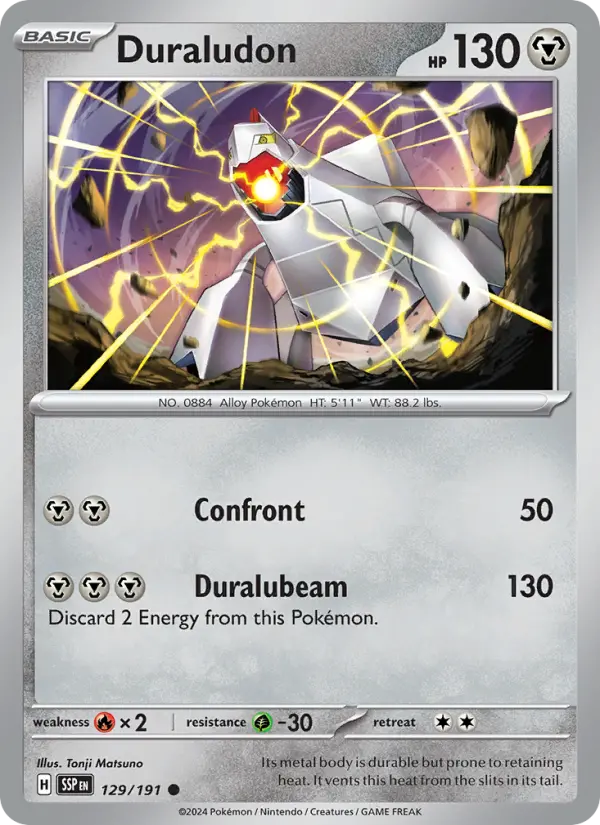 Duraludon, Pokémon card