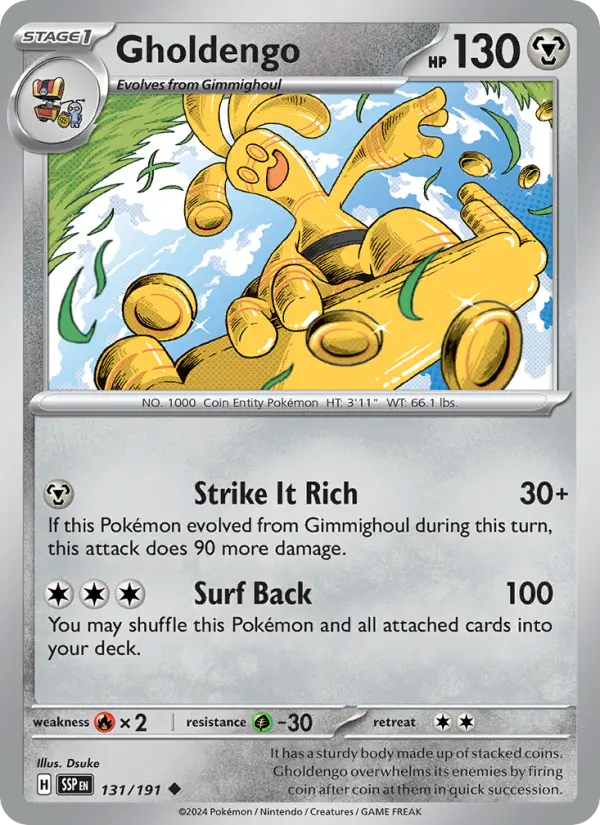 Gholdengo, Pokémon card