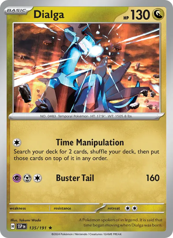 Dialga, Pokémon card