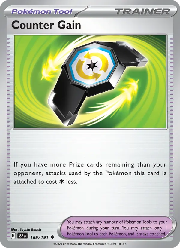 Counter Gain, Pokémon card